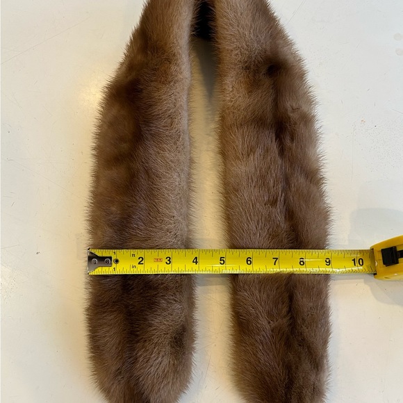 Faux Fur Neck Piece - Brown - Vintage - Medium - Picture 10 of 10
